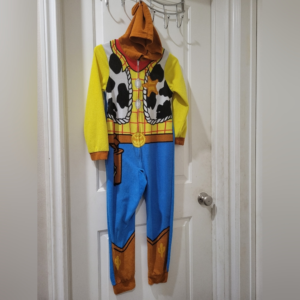 Disney Toys Story Woody Onesie PJ Kids 10/12